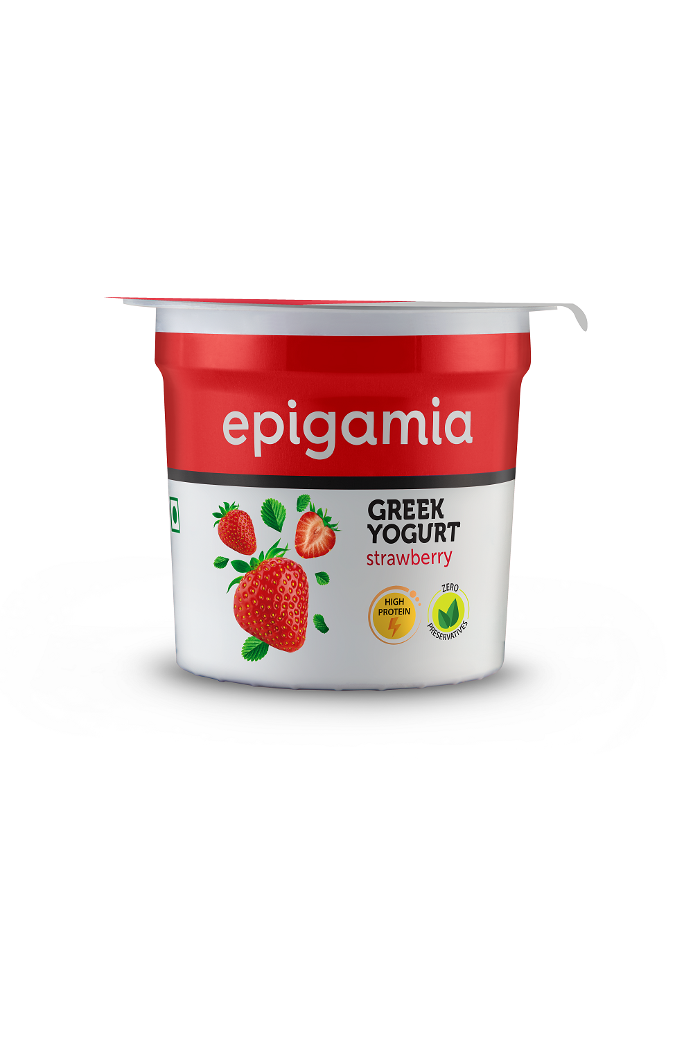 Epigamia Strawberry Greek Yogurt 90Gms