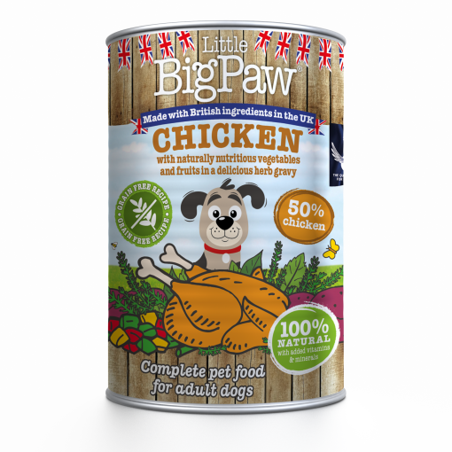 Little Big Paw Chicken &amp; Veggie Mix 390Gms - For Adult Dogs
