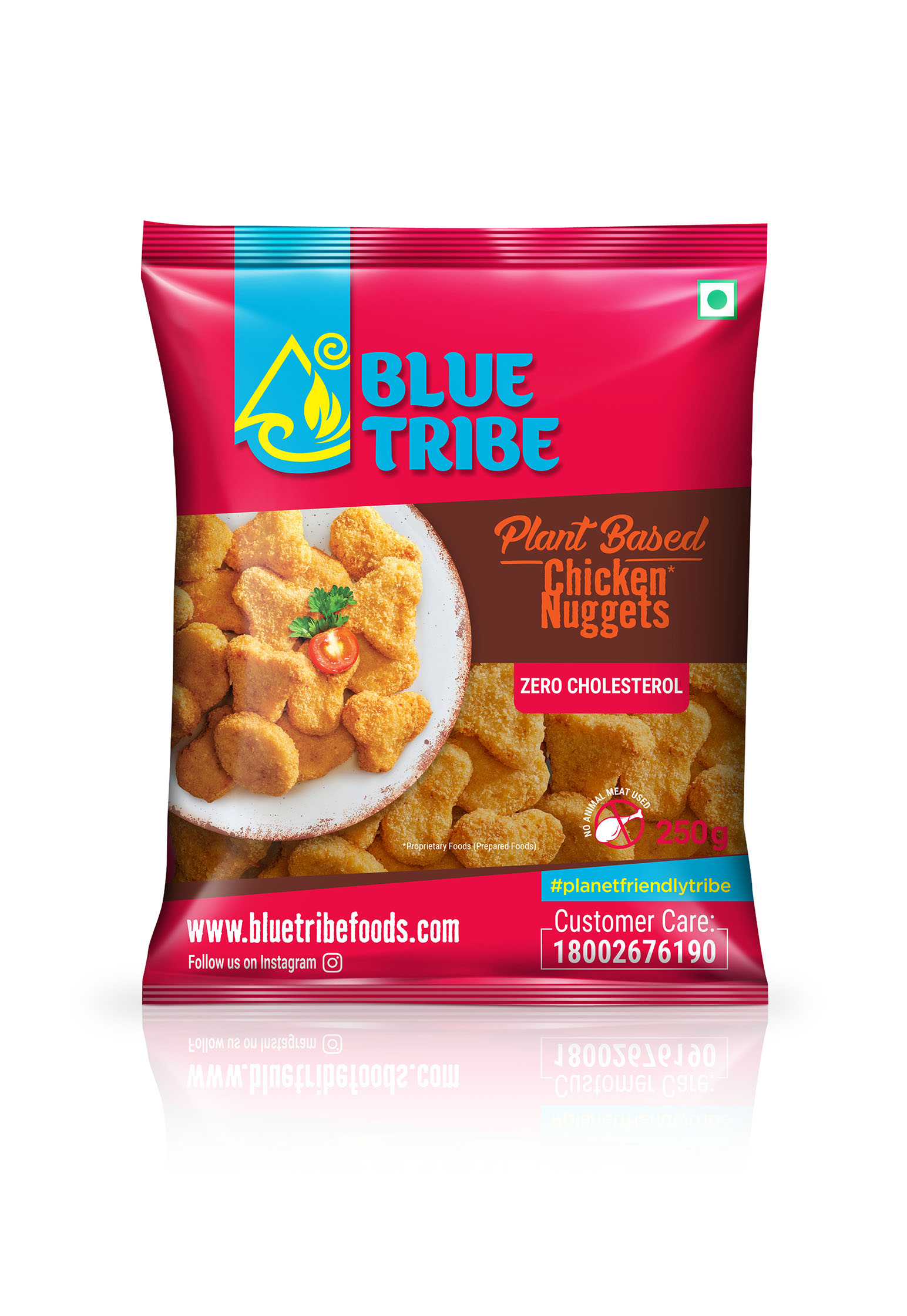 Plant Based Chicken Nuggets 250Gms - Pre-cooked