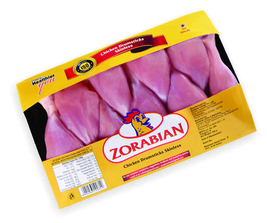 Zorabian Chicken Drumsticks 500Gms (5-6pieces)