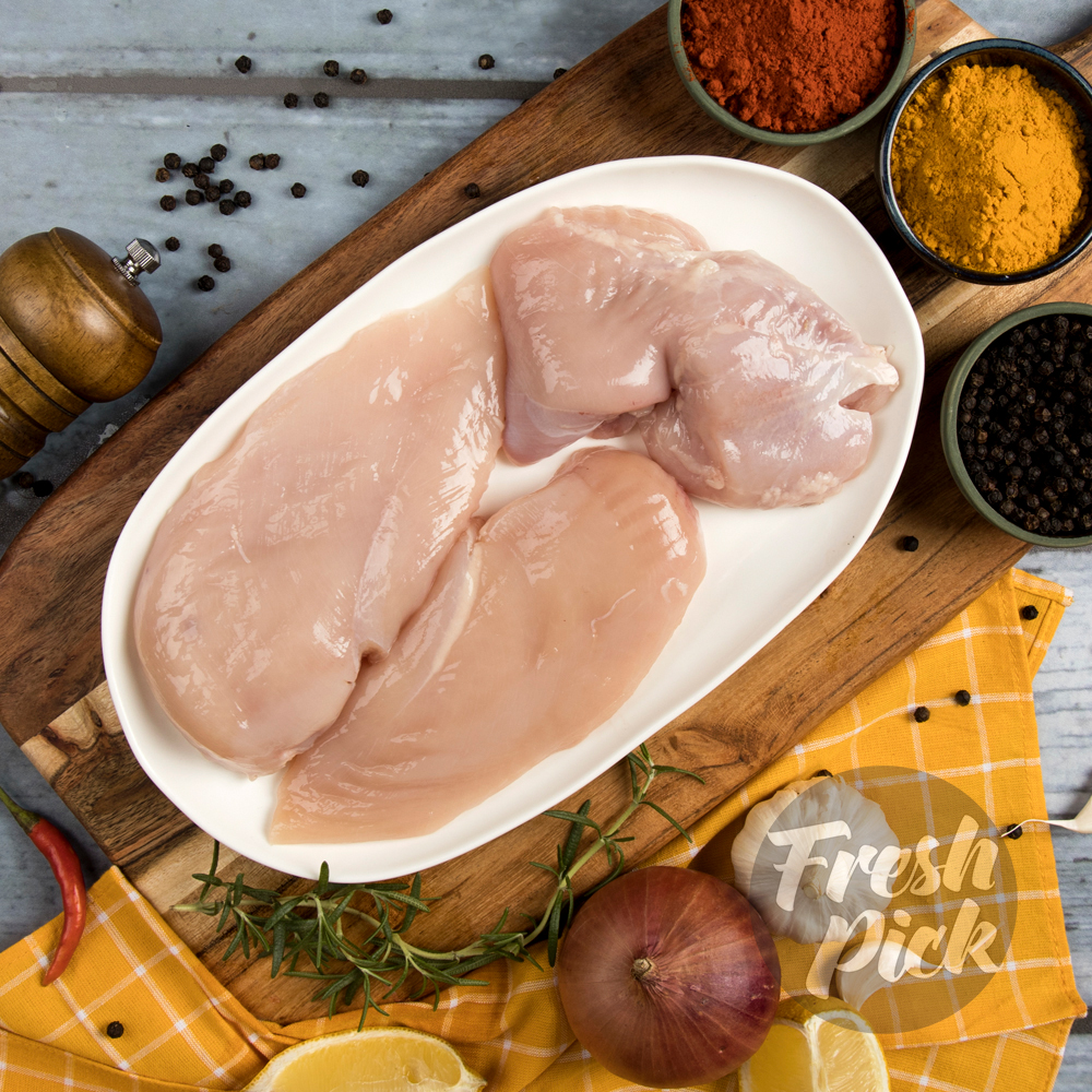 Mixed Chicken Boneless | Antibiotic-free | Grain-fed Farm-raised Chicken | Hormone-free | 500g