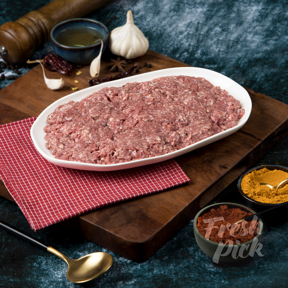 Lamb Mutton Mince  | Antibiotic-free | Grass-fed Farm-raised | Prime-grade meat | 500g