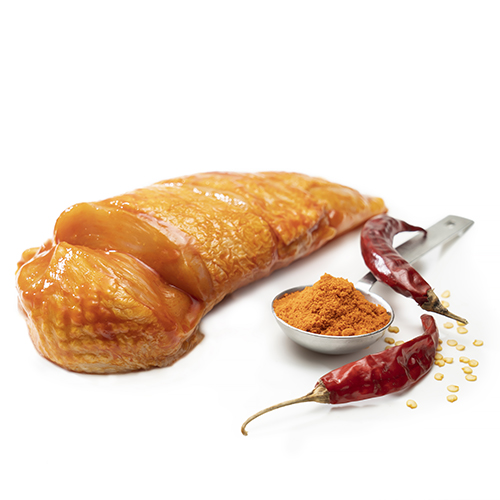 CHICKEN BREAST WITH BONE IN SWEET & SMOKY BBQ SAUCE 250Gms