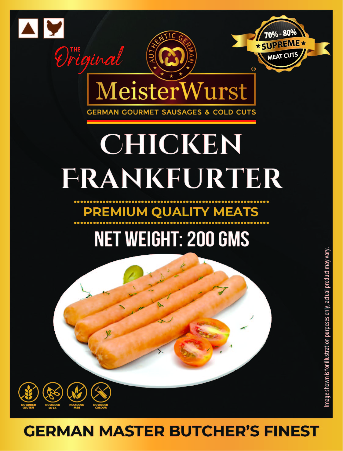 MeisterWurst Chicken Frankfurter - 200gms