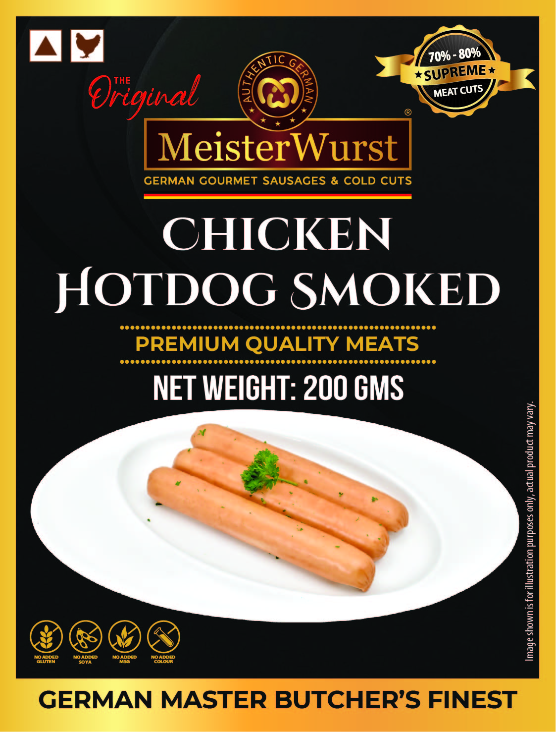 MeisterWurst Chicken Hotdog- 200gms